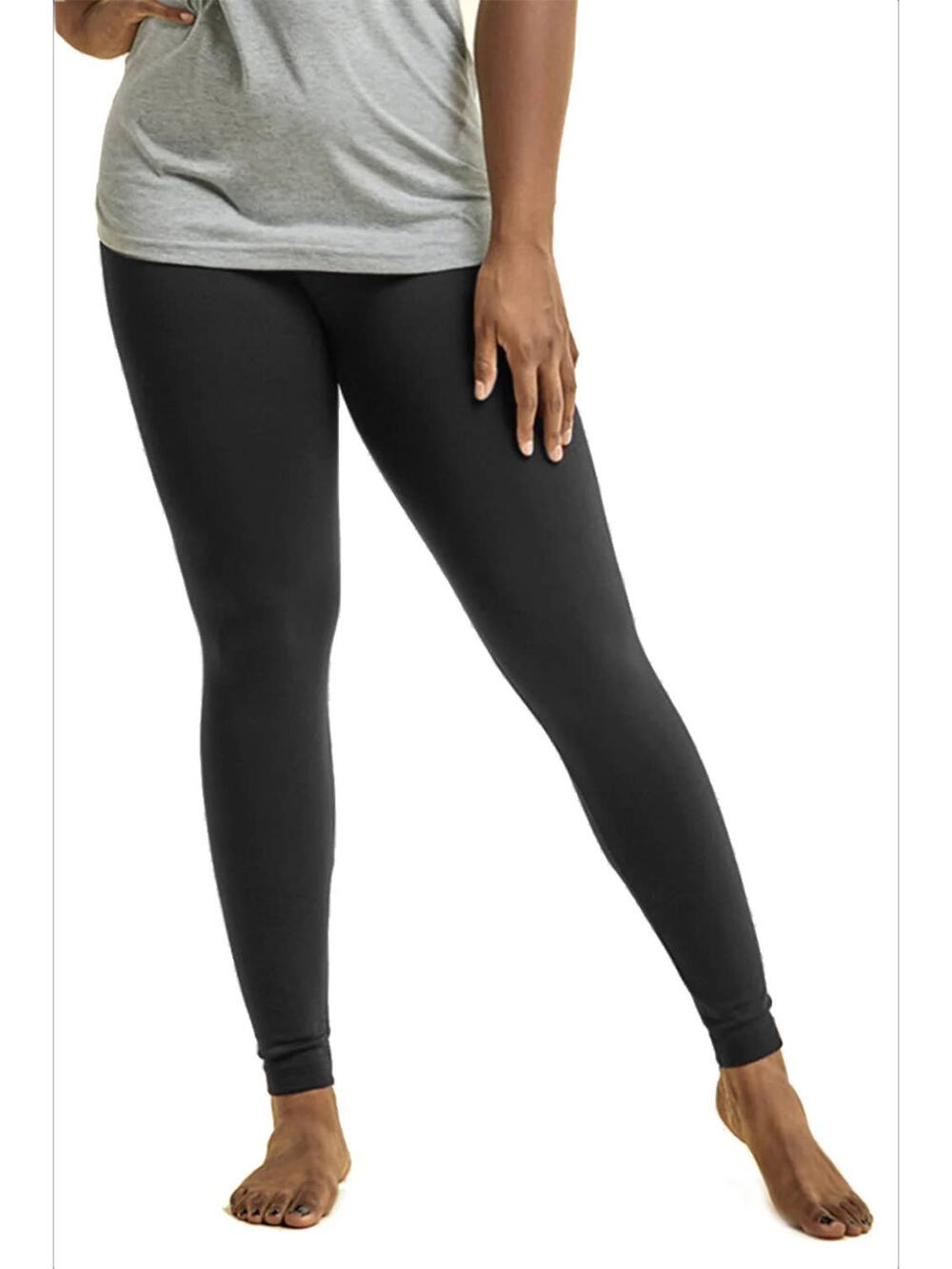 Plus Size Seamless Skinny Fleece Legging